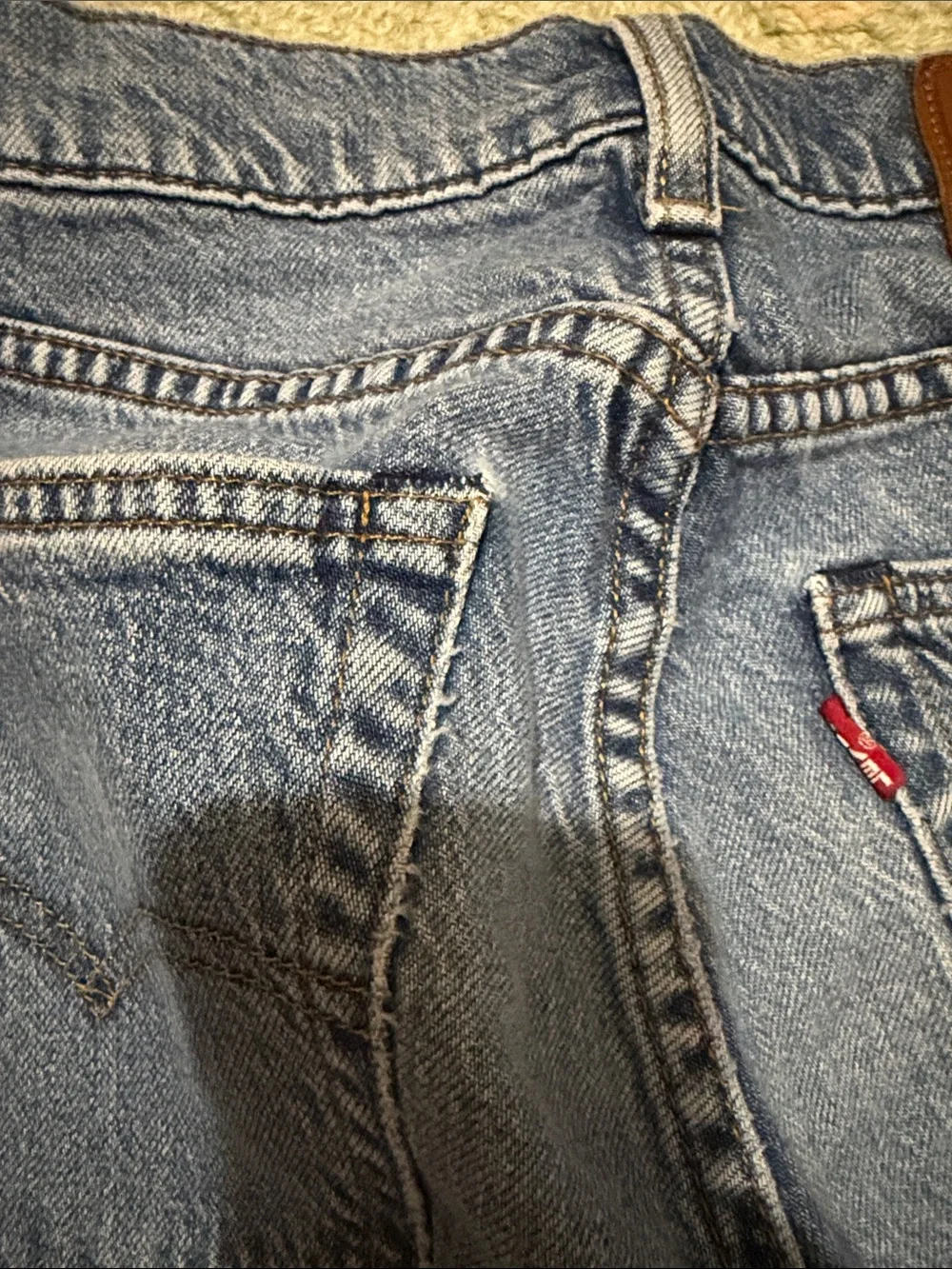 Levi's Men’s  Light Blue Straight Jeans